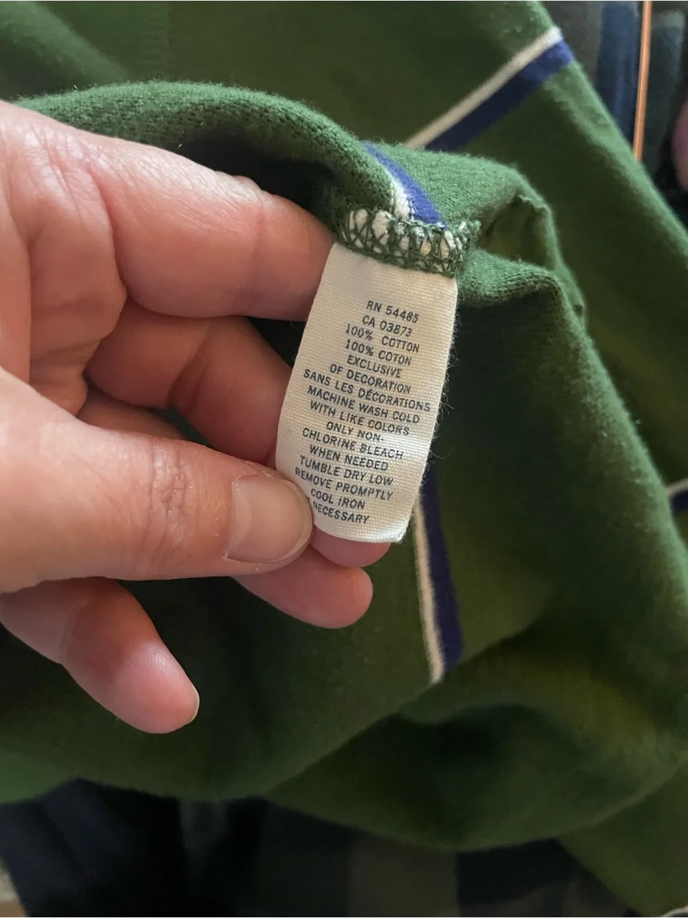 American Eagle Vintage Fit Green Rugby Polo XXL